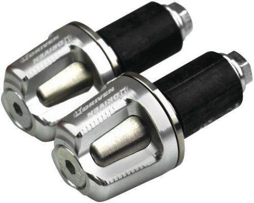 Driven Racing - Driven Racing Revolt Bar End - Silver - DBEW-RE-SILVER