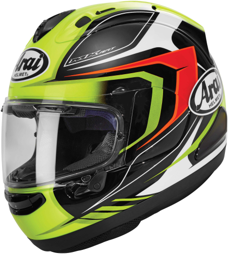 Arai Helmets - Arai Helmets Corsair-X Bracket Helmet - 685311170057 - Flourescent Yellow - X-Small