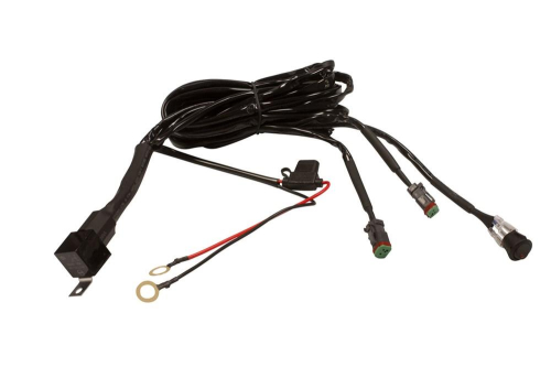 Dragonfire Racing - Dragonfire Racing LED Light Bar/Pod Wiring Harness - Single - 11-0034