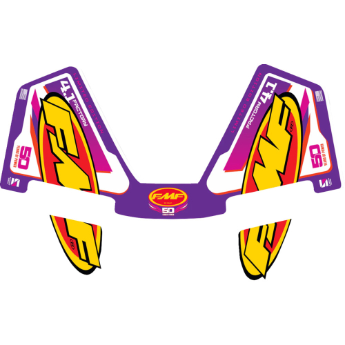 FMF Racing - FMF Racing Replacement Exhaust Decals - 014855