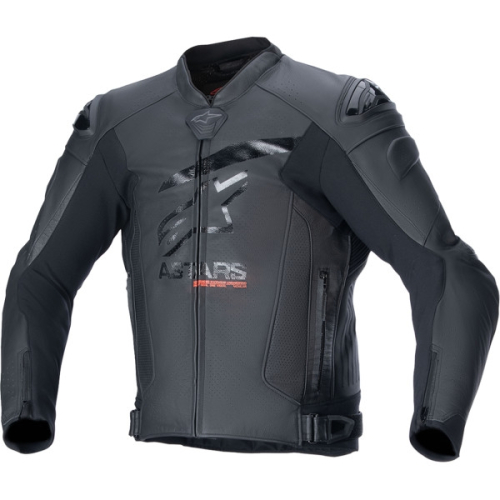 Alpinestars - Alpinestars GP Plus R V4 Airflow Leather Jacket - 3100624-1100-50 - Black/Black - 50