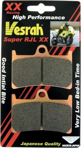 Vesrah - Vesrah RJL XX High-Performance Race Brake Pads - VD-248RJL-XX