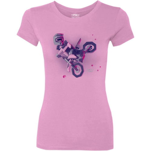 Factory Effex - Factory Effex Moto-Kids Youth T-Shirt - 21-83712 - Pink - Medium