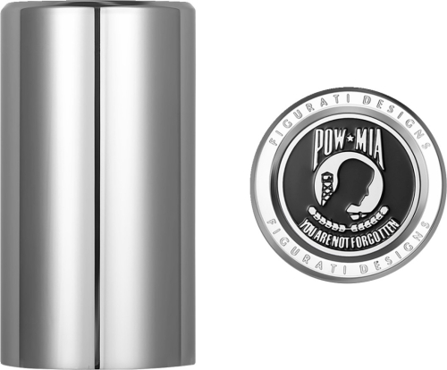 Figurati Designs - Figurati Designs Docking Hardware Cover - Stainless Steel with POW MIA - FD50-DC-2545-SS