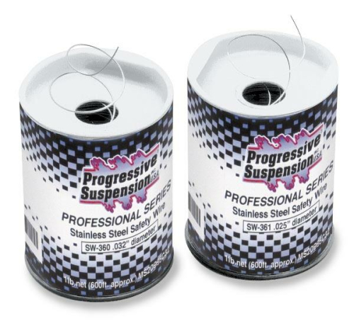 Progressive Suspension - Progressive Suspension .032in Safety Wire - 1lb. Can - SW-360