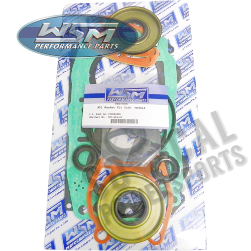 WSM - WSM Complete Gasket Kit - 007-624-05
