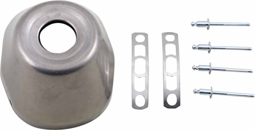 FMF Racing - FMF Racing PowerCore 2.1 End Cap - Titanium - 1.1010in. - 020522