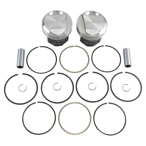 Wiseco - Wiseco K Piston Kit (80ci. Domed) - .020in. Oversize to 3.518in., 10:1 Compression - K1667