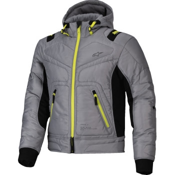 Alpinestars - Alpinestars Mohobbs Waterproof Jacket - 3200925-9143-L - Lunar Gray/Lime Punch - Large