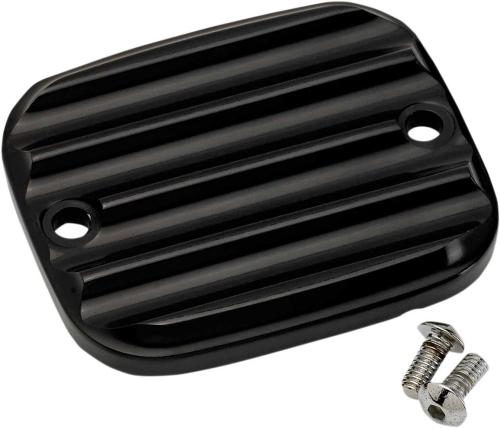 Joker Machine - Joker Machine Front Master Cylinder Cover - Finned - Black Anodized - 951019-1