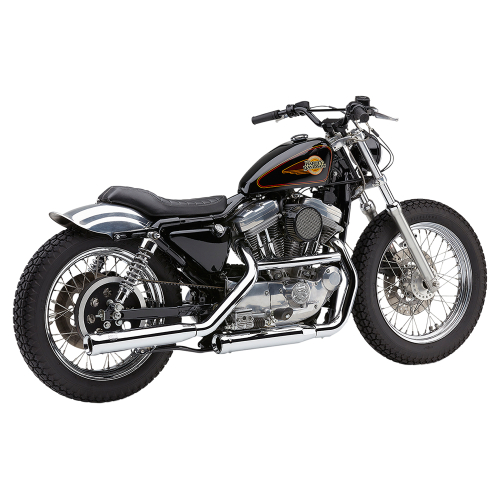 Cobra - Cobra Neighbor Haters Slip-On Mufflers - Chrome - 6036