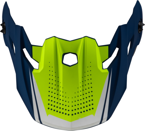 G-Max - G-Max 502 Visor with Screws for MX-96 Helmet - Matte Blue/Green - G096005