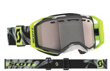 Scott USA - Scott USA Prospect 2.0 SMB Goggles - 421503-7911313 - Chrome Black/Safety Yellow/Silver Chrome Lens - OSFM