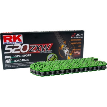 RK - RK Rivet Connecting Link for 520 XW-Ring Chain - Green - MM520ZXW-RL