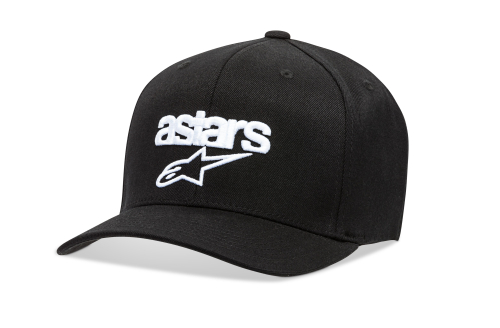 Alpinestars - Alpinestars Heritage Blaze Hat - 1019-81112-1020-L/XL - Black/White - Lg-XL