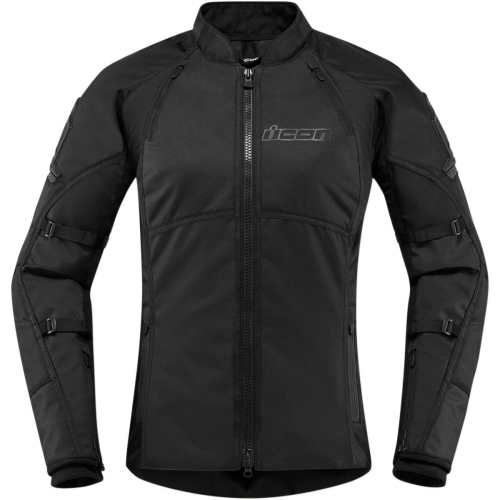 Icon - Icon Automag 2 Womens Jacket - 842.2822-1082 - Stealth - 2XL