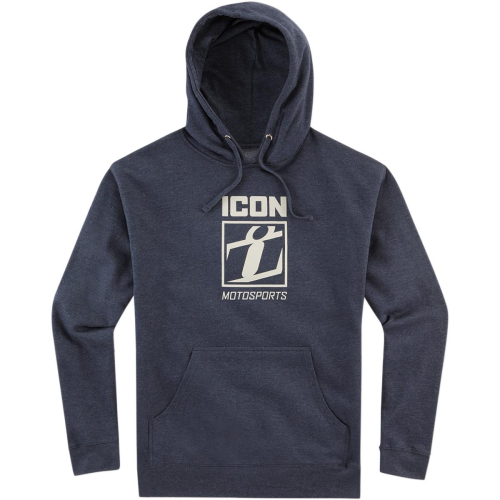 Icon - Icon Stamptup Pullover Hoody - 3050-5198 - Blue Heather - 2XL