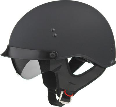 G-Max - G-Max GM65 Solid Full Dressed Helmet - G9650075 - Flat Black - Medium