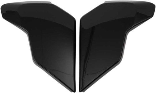 Icon - Icon Side Plate for Airflite Helmet - Gloss Black - 0133-1037