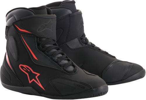 Alpinestars - Alpinestars Fastback 2 Drystar Shoes - 2510018103685 - Black/Anthracite/Red - 8.5