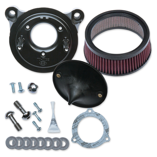 S&S Cycle - S&S Cycle Super Stock Stealth Air Cleaner Kit for Stock Engines - 170-0301B
