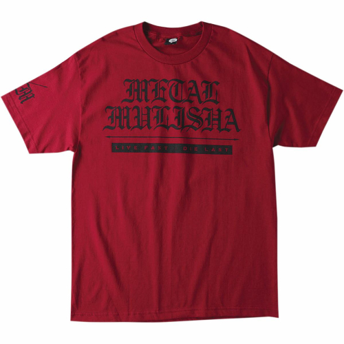 Metal Mulisha - Metal Mulisha Old Days T-Shirt - M155S18104REDM - Red - Medium
