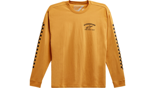 Alpinestars - Alpinestars Sunday Long-Sleeve T-Shirt - 12137184059XXL - Gold - 2XL