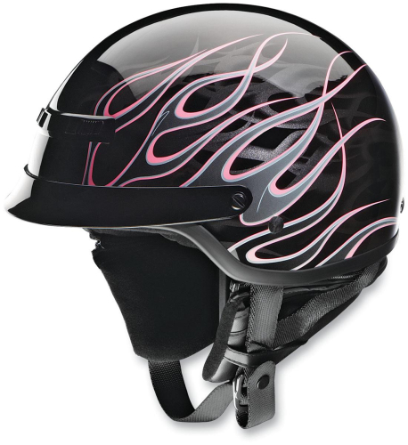Z1R - Z1R Nomad Hellfire Helmet - 0103-0703 - Black/Pink - Small