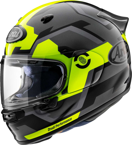 Arai Helmets - Arai Helmets Contour-X Solid Helmet - 0101-16063 - Flourescent Yellow - Medium