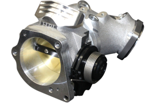 Horsepower - Horsepower Big Bore 55mm Throttle Body - 1.66in. Intake Runner - Natural Finish - HPI-55D1-16