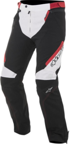 Alpinestars - Alpinestars Raider Drystar Textile Pants - 3224517123L - Black/White/Red - Large