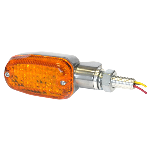 K&S Technologies - K&S Technologies DOT LED Marker Lights - 3 wires - Polished/Amber - 26-7701