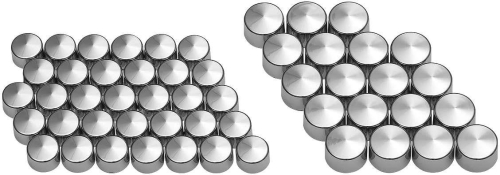 Kuryakyn - Kuryakyn Kool Kaps Bolt Cover Kit - Chrome - 2470