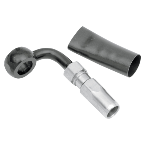 Magnum - Magnum Build Your Own Brake Line - 10mm 90 Degree Black Chrome Banjo w/ Stainless Fittings - 492190