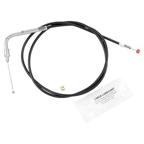Barnett - Barnett Black Vinyl Idle Cable (+6in.) - 101-30-40011-06
