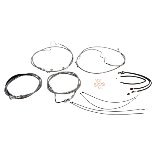 Magnum - Magnum Stainless Steel XR Handlebar Installation Kit for 12-14in. Ape - 589691