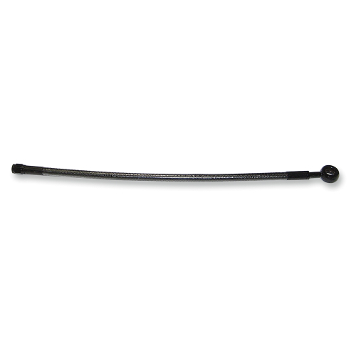 Magnum - Magnum Black Pearl Designer Series ABS Front Upper Brake Line - 7/16in., 90deg. Banjo - 28in. - AS47328