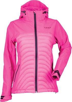 DSG - DSG Soft Shell Womens Jacket - 35339 - Fuchsia/Black - 2XL