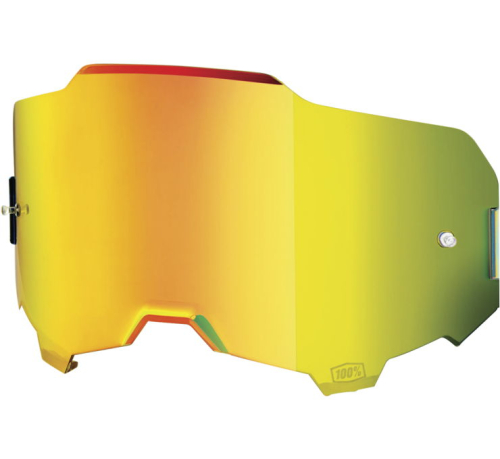100% - 100% Replacement Lens for Armega Goggles - Gold Mirror - 59050-00002