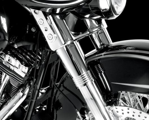 Performance Machine - Performance Machine Merc Fork Slider Covers - Chrome - 0208-2100-CH
