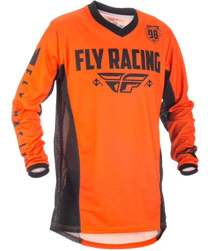 Fly Racing - Fly Racing Patrol Jersey - 371-640L - Orange/Black - Large