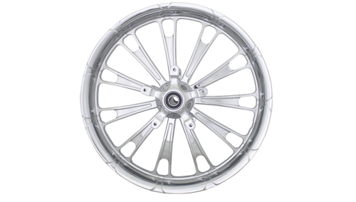 Coastal Moto - Coastal Moto Moto Forged Fuel Aluminum Front Wheel - 21in.x3.25in. - Chrome - FUL-213-CH-ABST