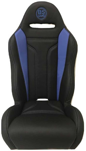 BS Sand - BS Sand Performance Seat - Double T - Black/Blue - PBUBLDT20