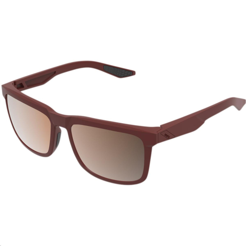 100% - 100% Blake Sunglasses - 61029-392-73 - Soft Tact Havana/Bronze Lens - OSFA