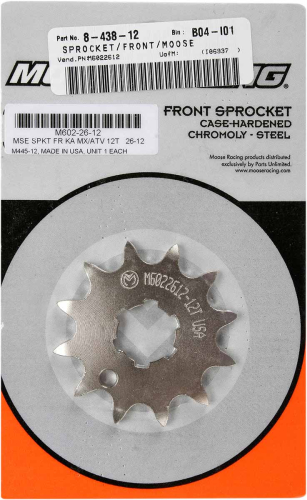 Moose Racing - Moose Racing Steel Front Sprocket - 14T - 445-14