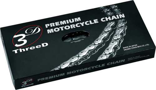 EK Chain - EK Chain 520 SM 3D Premium Chain - 120 Links - Chrome/Nickel - 520SM3D-120