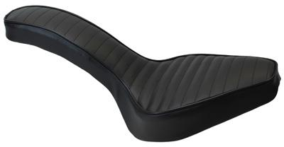 TC Bros - TC Bros Rigid Cobra Seat - Pleated - Black - 106-0068