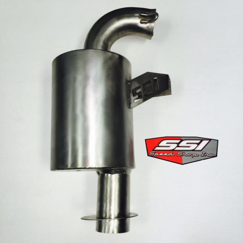 Speed Shop Inc - Speed Shop Inc Performance Titanium Muffler - 12-202T