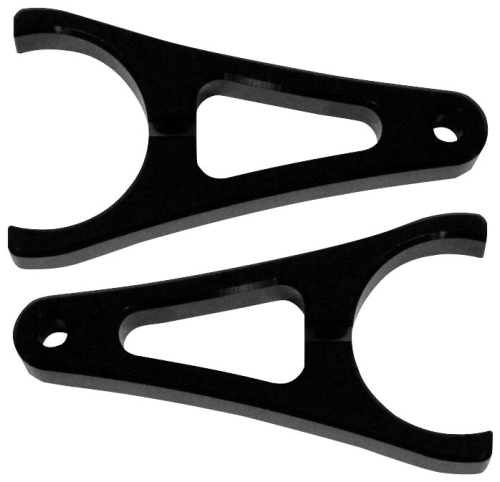 ModQuad - ModQuad Horizontal End Clip Light Bar Mount - 1-1/4in. - Black - LMC-1.25-BLK