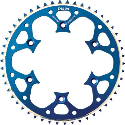 Talon - Talon Groovelite Rear Sprocket - 50T - Blue - 75-33950D